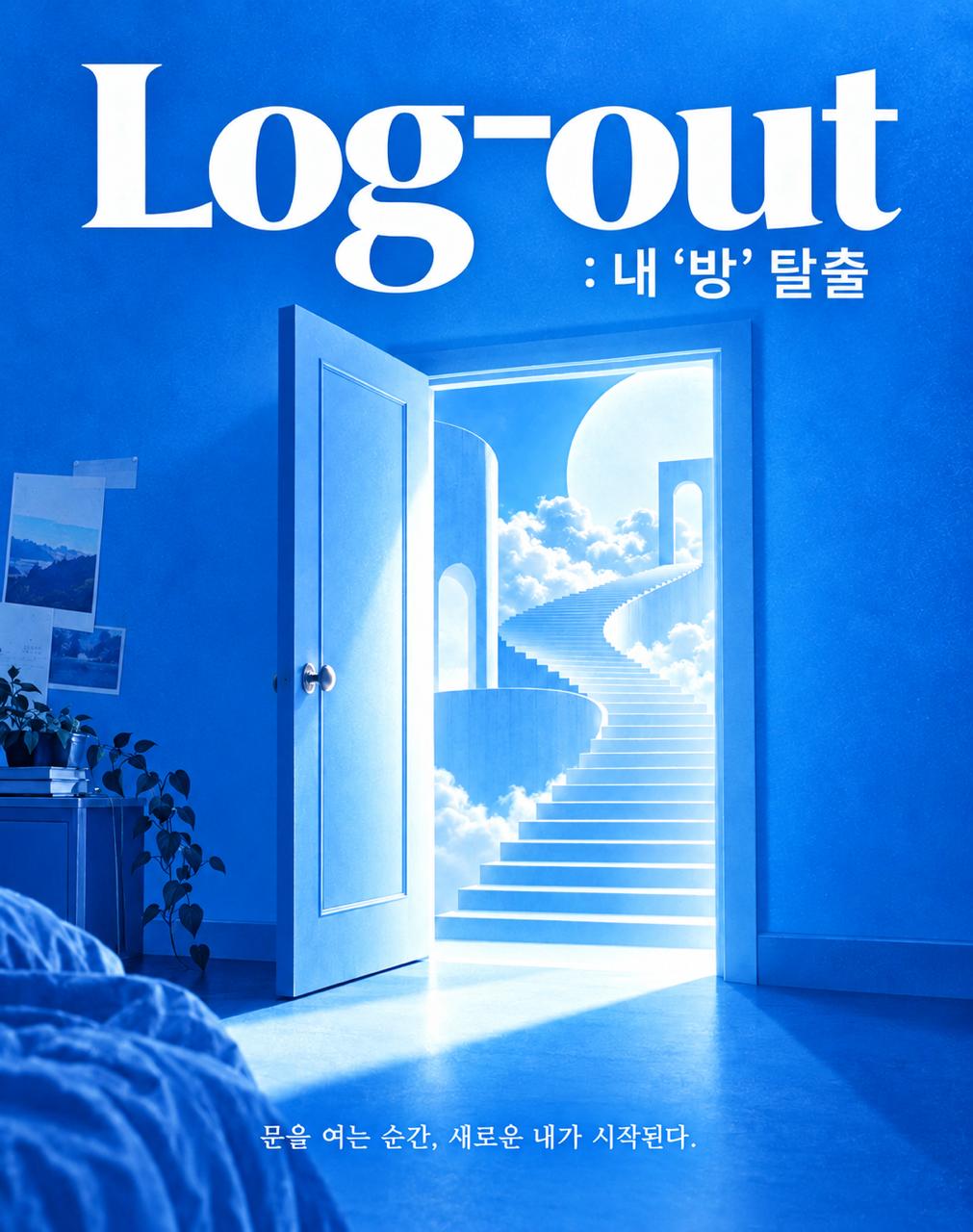 Log-out: 내 ‘방’ 탈출 — 문을 여는 순간, 새로운 내가 시작된다